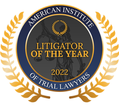 American Institute of Trial Lawyers - Litigator of the Year 2022
